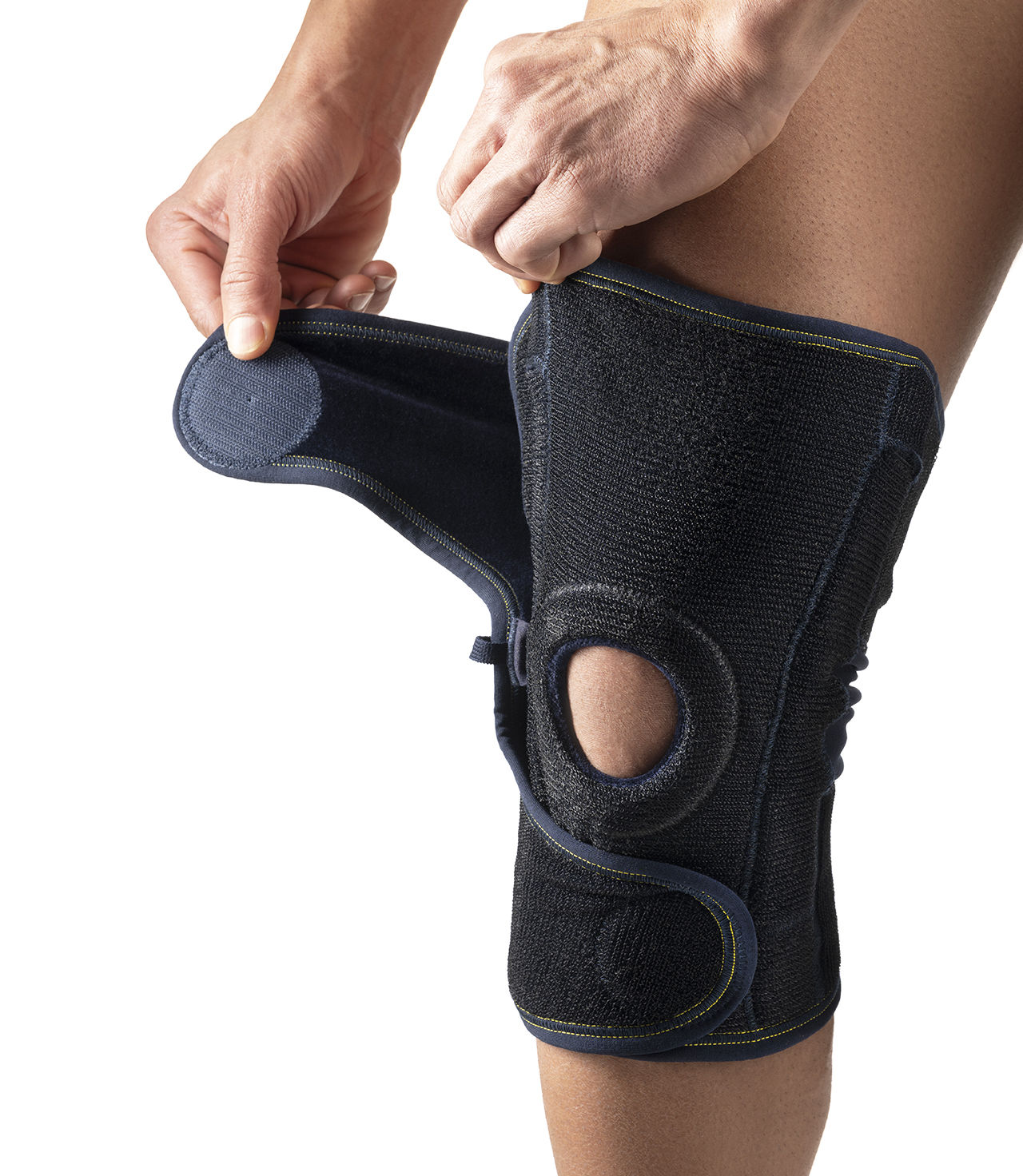ADJUSTABLE ELASTIC KNEE BRACE WITH HOLE - Image 2