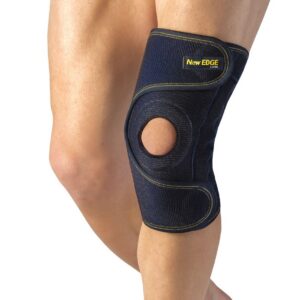 ADJUSTABLE ELASTIC KNEE BRACE WITH HOLE