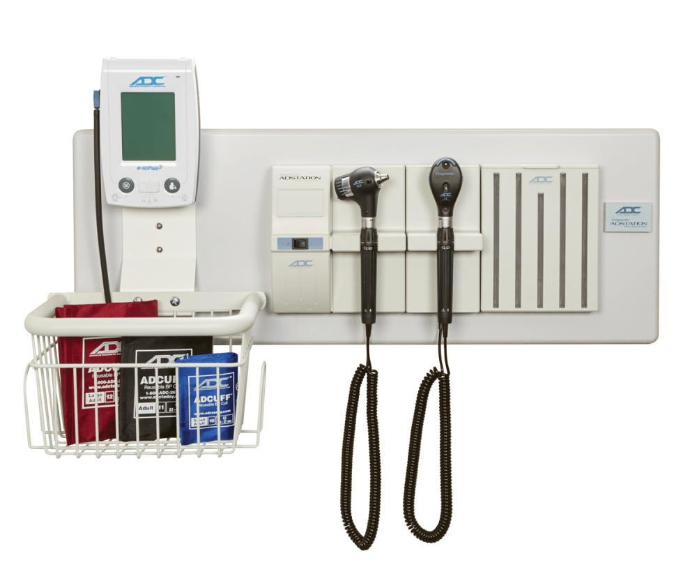 DIAGNOSTIX 3.5V ADSTATION WALL SYSTEM + E-SPHYG 3 CLINICAL GRADE BP MONITOR
