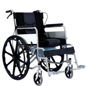 MANUAL WHEELCHAIR WITH COMMODE - LYPS-HGMCG-15