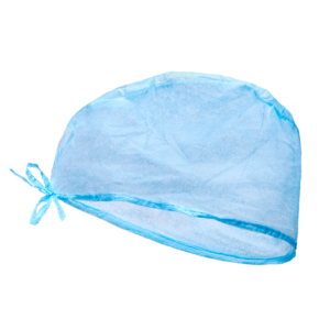 PP DOCTOR CAP, BLUE, 35GSM, SIZE 64 X 13 CM