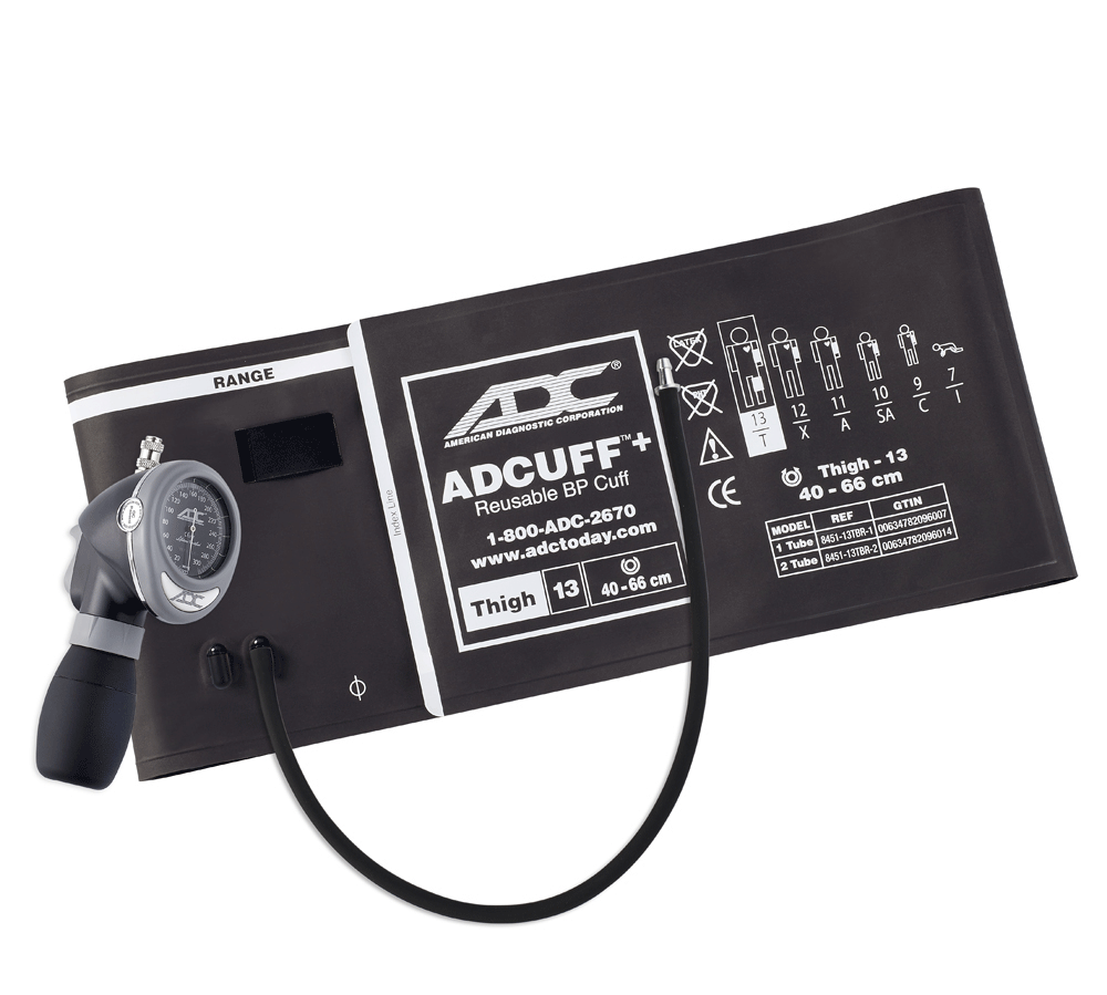 DIAGNOSTIX PALM ANEROID SPHYG 703, ADULT, BLACK