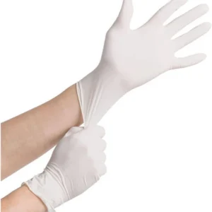 LATEX EXAMINATION GLOVE - POWDER FREE