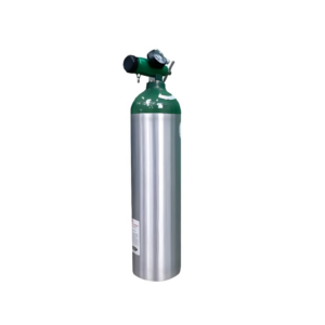 2L ALUMINUM CYLINDER WITH REGULATOR