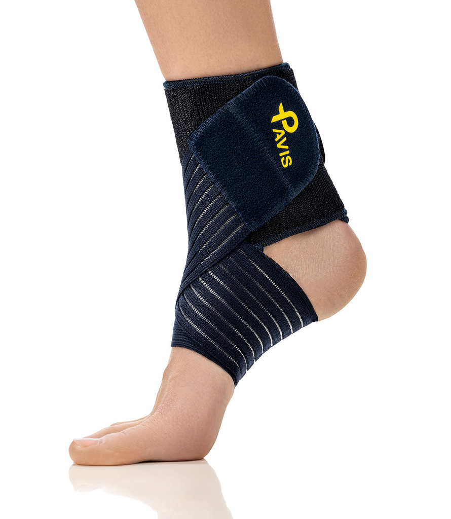 ANKLE BRACE WITH 8-SHAPED BANDAGE