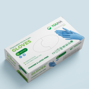 Disposable Nitrile Examination Gloves 100PCS