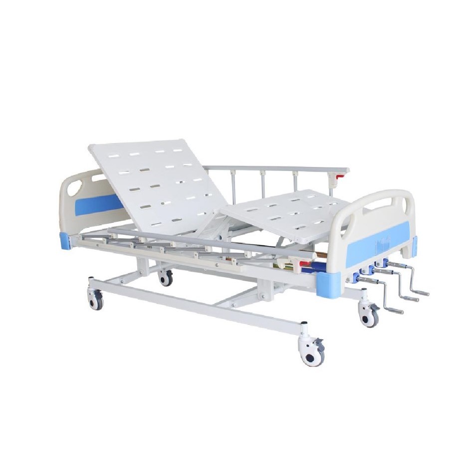 THREE FUNCTION MANUAL HOSPITAL BED